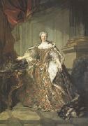 Louis Tocque Marie Leczinska Queen of France wife of Louis XV (mk05) France oil painting artist
